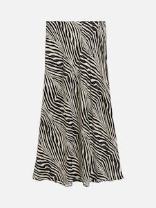 Boshan Maxi Skirt in Zebra