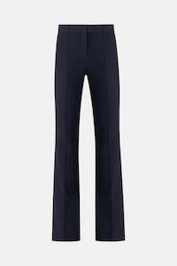 Hibiscus Scuba Pant in Black