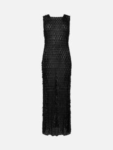 Mira Lace Dress in Black