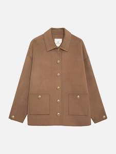 Womenswear: Luca Jacket in Camel Cashmere Blend