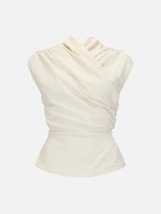 Chaimberlain Top in Ivory