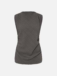 Womenswear: Violet Top in Charcoal