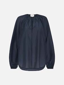 Womenswear: Voluminous Blouse in Midnight