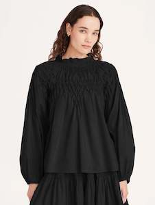 Womenswear: Bejart Long Sleeve Top in Black