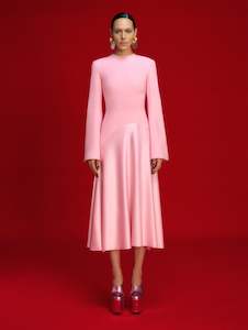 Womenswear: Gaia Midi Dress in Soft Pink