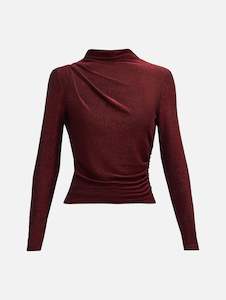 Mylie Top in Crimson