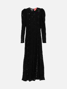 Womenswear: Lace Swing Dress in Black