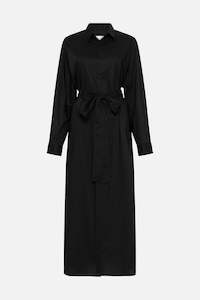 Womenswear: Everyday Shirt Dress in Black