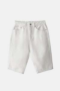 Womenswear: Half White Denim Short