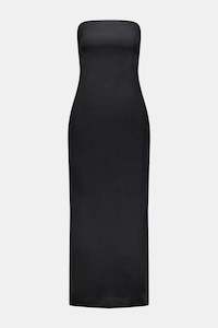 Strapless Long Dress in Black