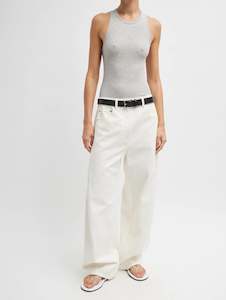 Womenswear: Spring Denim Regular Sid Jean in White