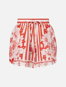 Womenswear: Cotton Shorts in Floral Chains