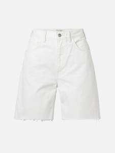 Russel Denim Short in Cream