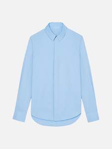 Classic Cotton Shirt in Blue