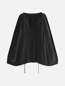 Acadia Blouse in Black