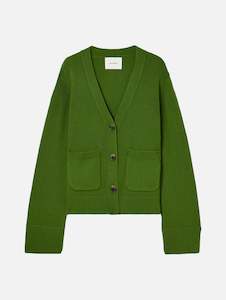 Womenswear: Danni Cashmere Cardigan in Matcha