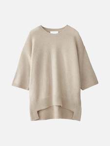 Camille Cashmere Sweater in Sand