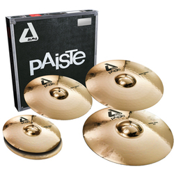 Paiste alpha brilliant rock cymbal set