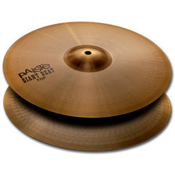 Musical instrument: Paiste giant beat 14 inch hi hats cymbals