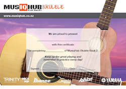 Ukulele Certificate - Book 2