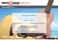 Ukulele Certificate - Book 1