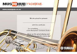 Trombone Certificate - Book 1