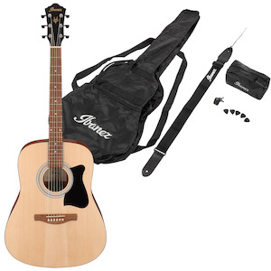 Music teaching: Ibanez Acoustic Steel String Guitar Pack