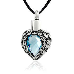 Angels Wings Heart – Blue