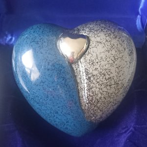 Two Tone Blue Heart – Second