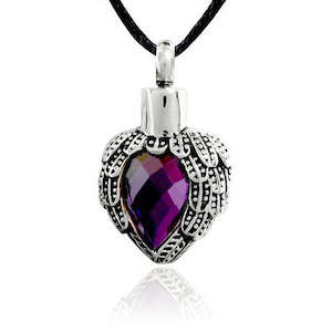 Angels Wings Heart – Purple