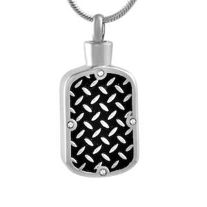 Treadplate Dog Tag