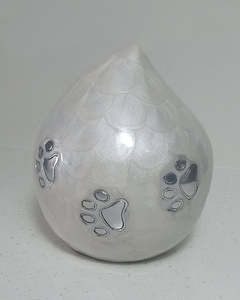 Love Drop Pet Urn – Large Paw