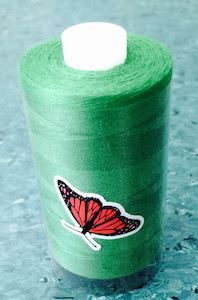 Butterfly Overlocking Thread - 1000m Green - Bernina Sewing Centre Tauranga