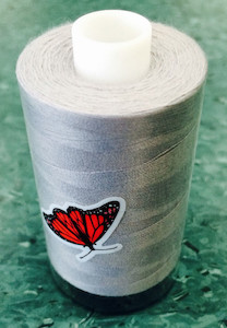 Butterfly Overlocking Thread - 1000m Light Grey 548 - Bernina Sewing Centre Tauranga