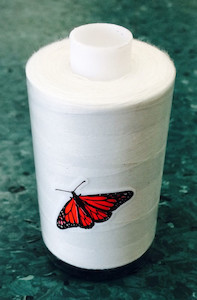 Butterfly Overlocking Thread - 1000m Natural 737 - Bernina Sewing Centre Tauranga