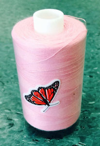 Butterfly Overlocking Thread - 1000m Pink 303 - Bernina Sewing Centre Tauranga