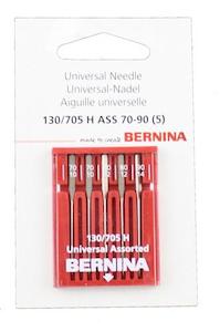 Bernina Needles Universal - 130 705H ASS 70-90 - Bernina Sewing Centre Tauranga