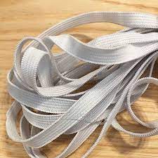 Braided Elastic - 6mm (White) - Bernina Sewing Centre Tauranga