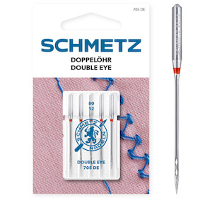 Schmetz Double Eye Needle - Bernina Sewing Centre Tauranga