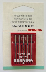 Bernina Top Stitch Needles - 90/14 pack of 5 - Bernina Sewing Centre Tauranga