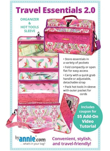 Products: By Annie Travel Essentials 2.0 Pattern - Bernina Sewing Centre Tauranga