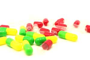 Capsules 100 pk colored