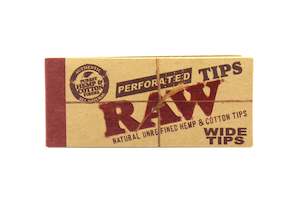 Raw perforated tips Wide