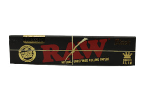 Personal accessories: RAW CLASSIC BLACK KING SLIM