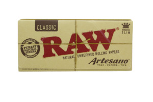 Classic Raw Artesano King size (Trays + Papers + Tips)