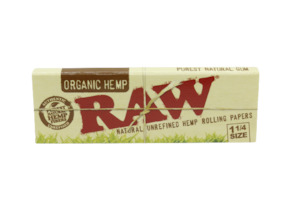 Raw organic hemp 1 ¼