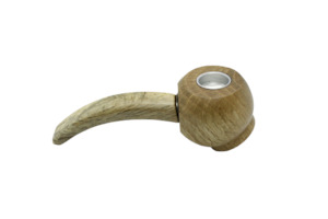 Personal accessories: Wooden Herbal Pipe 001