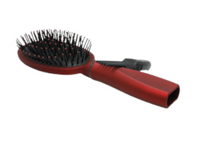 Hairbrush Stash Container