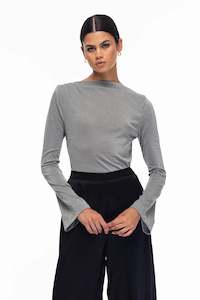 Clothing: Shaped By You Top // Grey