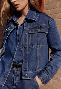 Clothing: Winnie Denim Jacket // Heritage Blue